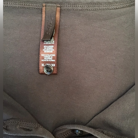 SKIMS Cotton Henley | Cocoa - Picture 7 of 10